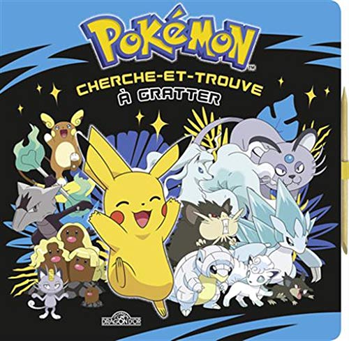 Cherche-et-trouve à gratter Pokémon by 