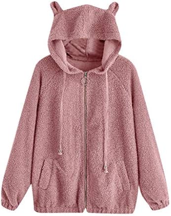 pink fluffy hoodie