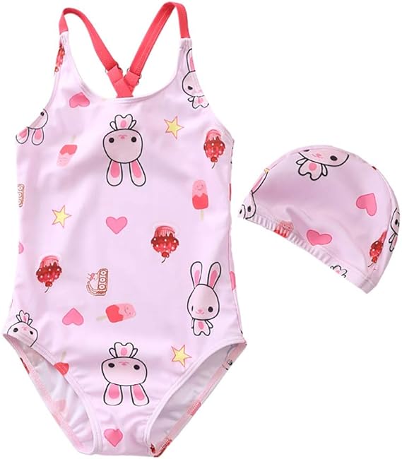 Amazon 女の子水着 ワンピース スイムキャップ Xl 対応体重 25kg 水着 通販