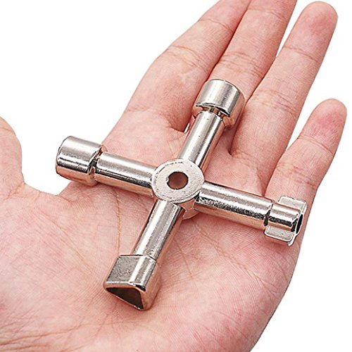 image for Tsmile Wrench Multi-Model Universal Cross Key Plumber Electric Meter C