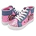 L.O.L. Surprise! Girls Hi-Top Canvas Sneaker, Pink, 1 Little Kid