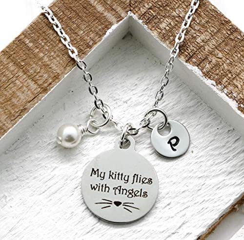 Cat remembrance necklace Clearance