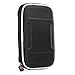 Travel Vape Case compatible with G Pen Herbal Vaporizer Grenco Snoop Dogg |SLIM BLACK NYLON SEMI-HARD SHELL| + Carabiner Hook for Easy Attachment