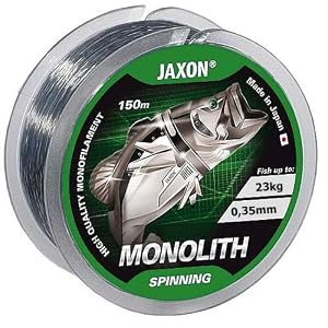 Jaxon Bobine De Fil De Pêche Monolith Spinning 150 M/0,16-0,35 Mm Monofilament