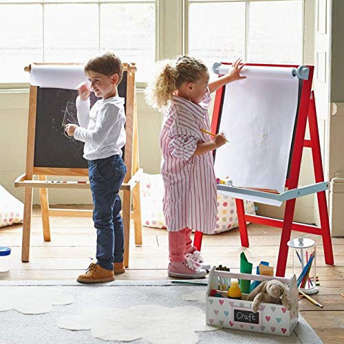 White Kraft Easel Paper Roll 17.75" x 2400" (200ft) Ideal for Gift Wrapping, Art, Craft, Postal, Packing, Shipping, Floor Covering, Dunnage, Parcel, Table RunnerMADE in USA