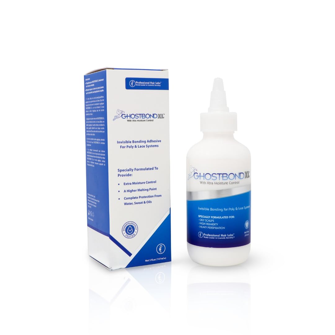 Professional Hair Labs Ghost Bond Hair Glue Wig Adhesive, XL, 5 oz