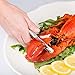iRunning 10 Pieces Seafood Tools Nut Cracker Set with 4 Heavy Duty Lobster Crab Crackers and 6 Seafood Forks