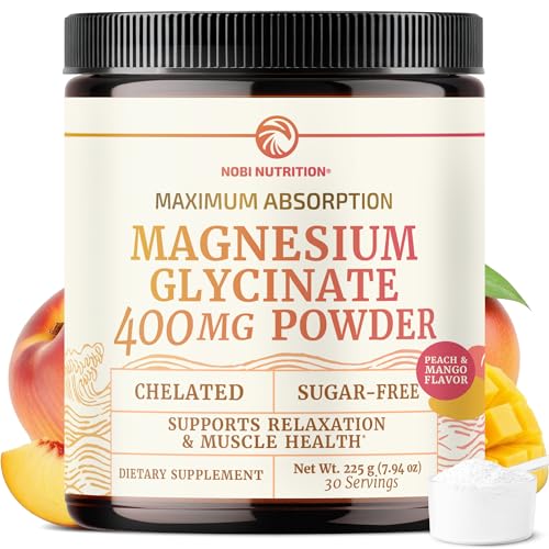 Magnesium Glycinate Powder 400MG Sleep & Relaxation
