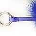 Dikoaina Large Faux Fur Pom Pom Keychain Bag Charm Fluffy Fox Fur Ball