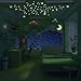 Glow in The Dark Stars,262 Art Stickers Tricolor Noctiluca Cheermo (Nl5StarC)