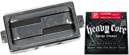 Lace Deathbucker Humbucker Pickup - Chrome Ring w/Heavy Core Strings