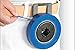Tape Tool Tape Dispenser - Best For Professional and DIY Painting, Automotive Body Work & Home Repair. Hands-Free, Portable, Clip-On Accessory For Painters and Home Improvement (Black)