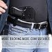 CCHOLSTER Ultimate Comfortable IWB Holster V2.0 | Fits Pistols Revolvers with Less Than 3.5” Barrel | 15 °Negative Cant for Cross Draw Or Appendix Carry | Quick Draw Concealed Gun Holster, Right Hand