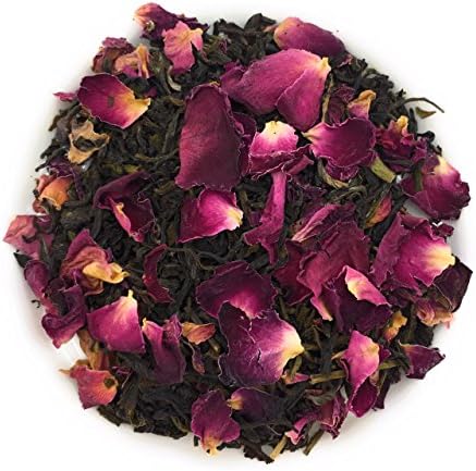 Nargis Green Tea With Natural Dried Rose Petals Healthy Refreshing Beverage # 250 Grams
