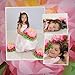 Paper Flowers Pink ! Pack of 8 Pieces Giant 15