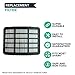 Crucial Vacuum Replacement Vacuum Filter - Compatible with Shark Models NV350 NV351 NV352 NV355 NV356 NV356E - Pair with Part # F651 XHF350 EUR-1804 EU-18027 (1 Pack)