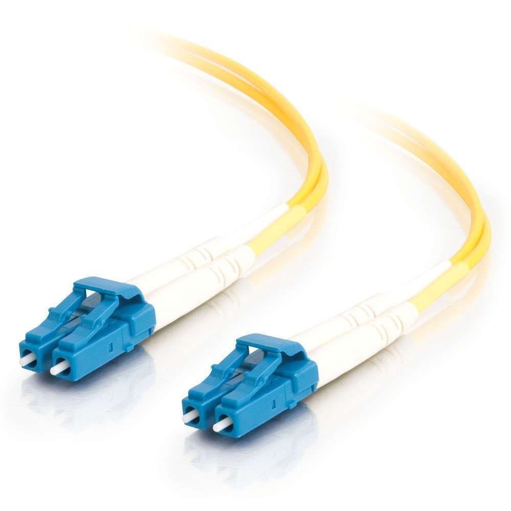 C2G 7m Fibre/Fiber Optic Cable for Gigabit Ethernet Applications LC/LC LSZH Duplex Single-mode 9/125 SM Fibre
