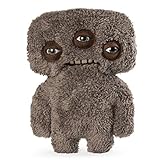 Fuggler Funny-Ugly Monster Plush (Annoyed Alien, Brown) (9 Inches)