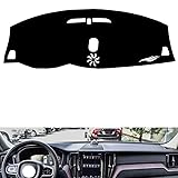 leather dash board cover mat Compatible with Volvo