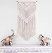 Boho Macrame woven Wall Hanging Beige 16 in x 36 in Modern Bohemian Tapestry wall Art Decor for House, Apartment, Dorm, Bedroom, Nursery, Party Decorations, Wedding, Wall Ornament primary