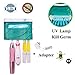 UV Toothbrush Sanitizer, Toothbrush Holder Wall Mounted Sterilizer Cleaner Toothbrush Sanitizer, Kids Toothbrush Holder Zero Germ Baterry-Operated for Family, Kids, Electric Toothbrush