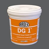 ARDEX DG 1 Premixed Grout Perfect for Wet Areas 1 Gal Charcoal Dust 23 | Ready to Use, Durable, Easy-to-Clean