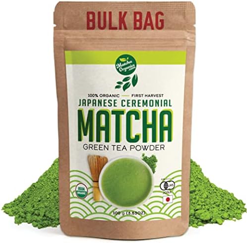 Premium Japanese Ceremonial Matcha Green Tea Powder - 1st Harvest ...