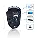 Wireless Mouse 2.4G Portable Mobile Mouse Optical Mice with USB Receiver, 5 Adjustable DPI Levels, 6 Buttons for Notebook PC Laptop Computer,Blue,Gofreetech