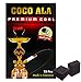 Coco Ala Charcoal 100% Natural Coconut Hookah Shisha Coal Narguile Coals (72)