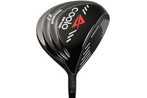COOLO 9.5 Degree Golf Driver for High Handicappers, Titanium Cup Face, 460CC, Men Right Handed.