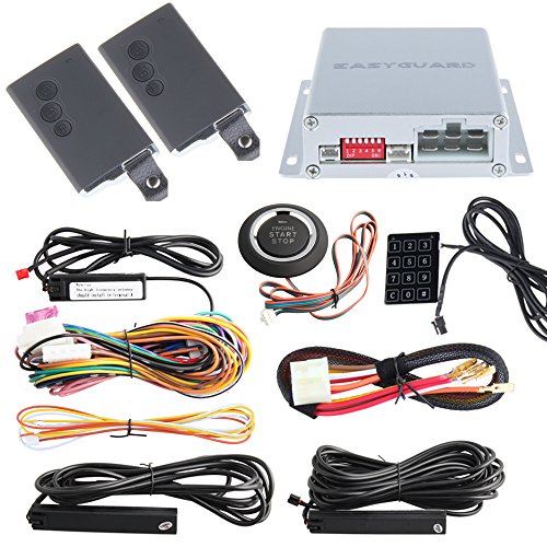 EASYGUARD ec002o Hopping Code Smart key PKE car alarm system remote