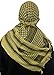 Zephyr Shemagh Tactical Desert Scarf - Tan/Black