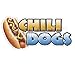 CHILI DOGS Concession Decal trailer hot dog cart stand
