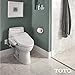 TOTO SW2034#12 C100 Electronic Bidet Toilet Cleansing Water, Heated Seat, Deodorizer, Warm Air Dryer, and PREMIST, Elongated, Sedona Beige