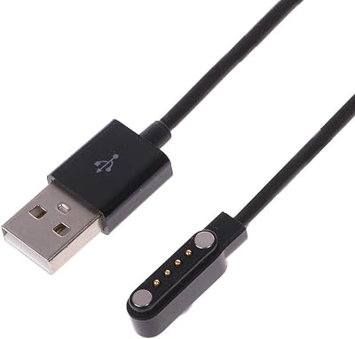 KERDEJAR Magnetic USB Charger Cable for KW88 KW18 GT88 G3 Smartwatch Replacement