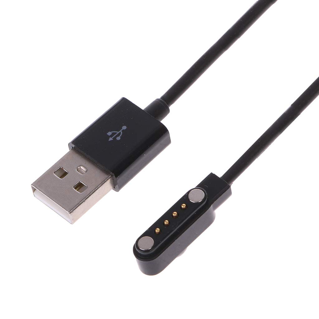 KERDEJAR Charger For KW88 KW18 GT88 G3 Smartwatch USB 4 Pin Magnetic Charging Cables