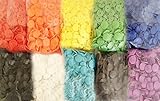 500 KAMsnaps Lead-Tested KAM Snaps Plastic Resin Industrial Snaps Size 20 (1/2