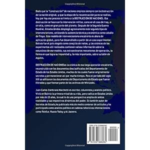 Destrucción de Naciones  - Tomo 1 (1930-1959): El Arma Global de Estados Unidos Desarrollada en Bolivia (Spanish Edition)