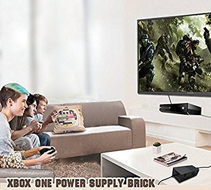 image for Akmac Xbox One Power Supply Brick,AC Adapter Replacement Charger with 