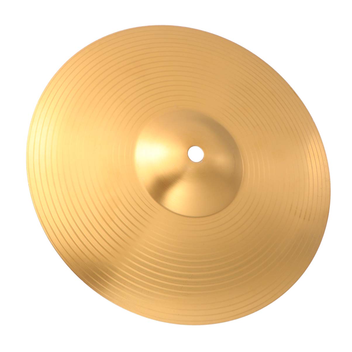 Milisten 10 Inch Brass Crash Ride Hi-Hat Cymbals Traditional Finish Percussion Instrument for Beginner and Professional Drum Players