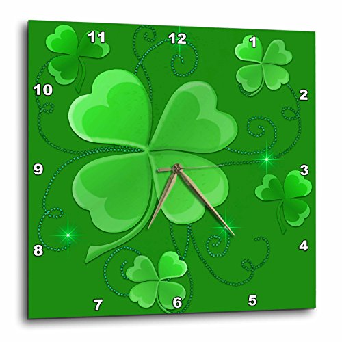 Lucky Shamrocks on a Green Just in Time for St Patrick's Day