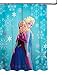 Disney Frozen Elsa and Anna Fabric Shower Curtain