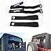 Upgrade Universal Soft Top Sunrider Straps and Window Roll Up Snap Straps, Especially for Jeep Wrangler 2007-up
