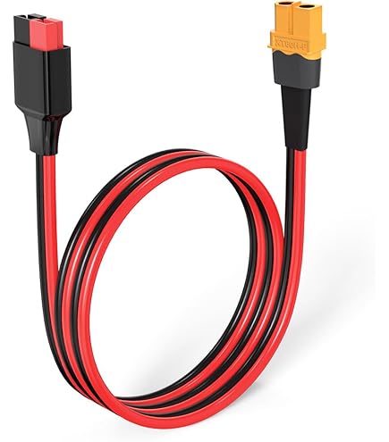 Adaptador XT60 Macho A XT90 Hembra Para RC – Convierte Tus Baterías Sin Soldar