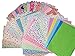 longshine-us 10PCS A4 Premium Sticky Back Printing Self-Adhesive Non-Woven Felt Quilting Fabric Sewing Scrapbooking Sticker for DIY Craft