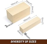 BeaverCraft Basswood Carving Blocks BW19 Unfinished Wood Blocks Set view 3