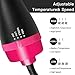 Hair Dryer Brush, Styleagal 3 IN 1 One Step Hot Air Brush with Straightening Brush and Curly Hair Comb (2019 new, package with gifts)thumb 4