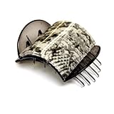 Mia Super Clamp-Super Strong Jaw Clamp With Comfortable Contour Fit and Hidden Spring-Medium Size-Measures 3