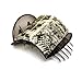 Mia Super Clamp-Super Strong Jaw Clamp With Comfortable Contour Fit and Hidden Spring-Medium Size-Measures 3