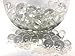 Clear transparent water gel beads, water balls, water crystals, home decor, vase filler, Christmas decor, DIY centerpieces. 10 packs of 100 gels,1000 total. Beads are tiny until soaked in water.